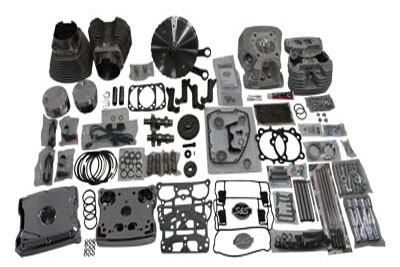 S&S Twin Cam Hot Setup Kit Natural for 2007-UP TC-96