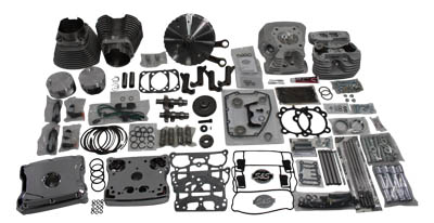 S&S Twin Cam Hot Setup Kit Natural for Harley 2007-UP TC-96B