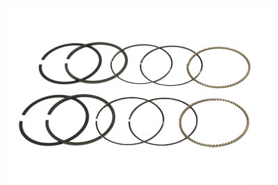 3-5/8 inch Shovelhead Piston Ring Set .030 Oversize for 1966-1984