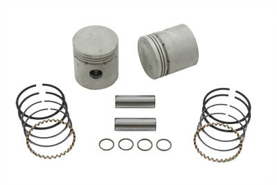 .070 Piston Kit with Thin Rings for 1929-1973 Big Twin