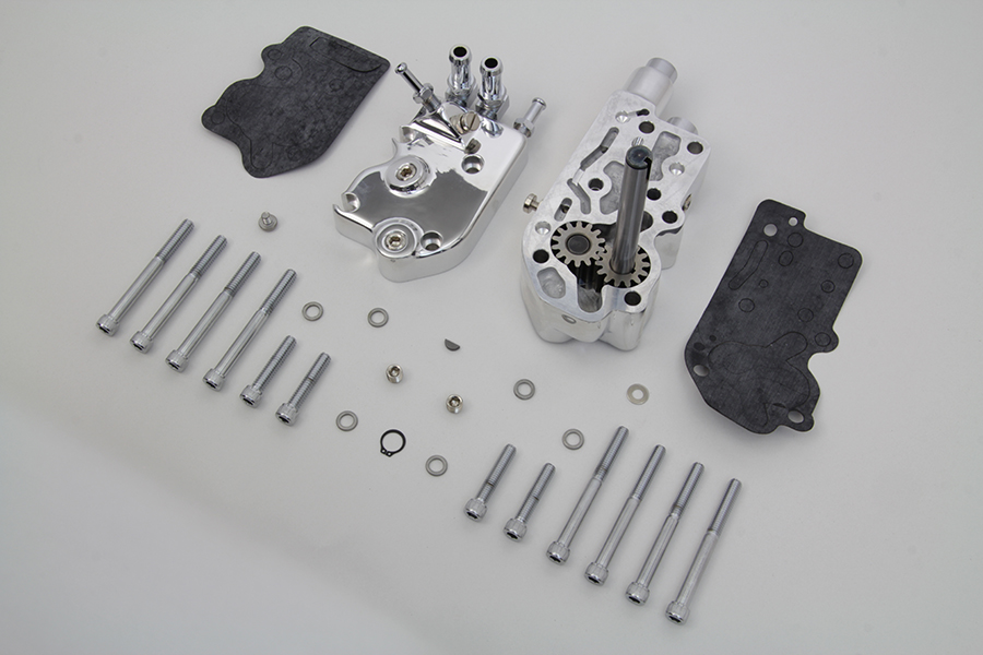 Polished Oil Pump Assembly