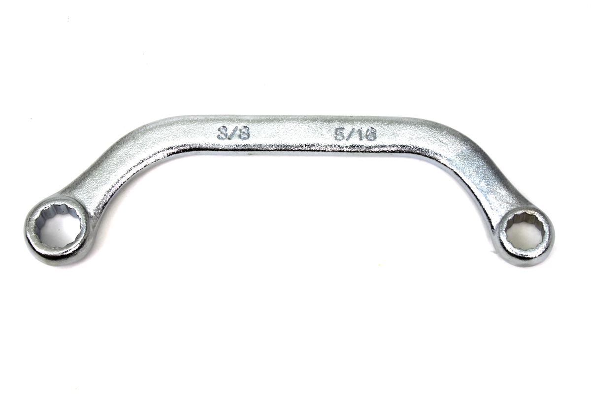 Chrome Socket S Wrench 5/16 and 3/8