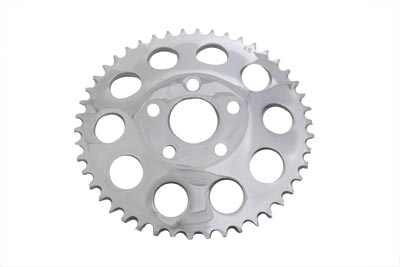 Rear Chrome 46 Tooth Sprocket