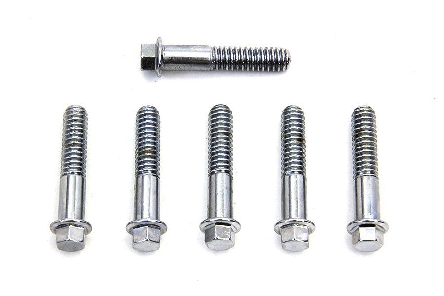 D-Ring Chrome Rocker Arm Cover Screw Set