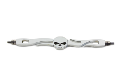 Shifter Rod Skull Style Chrome 12-1/4" for Harley & Customs