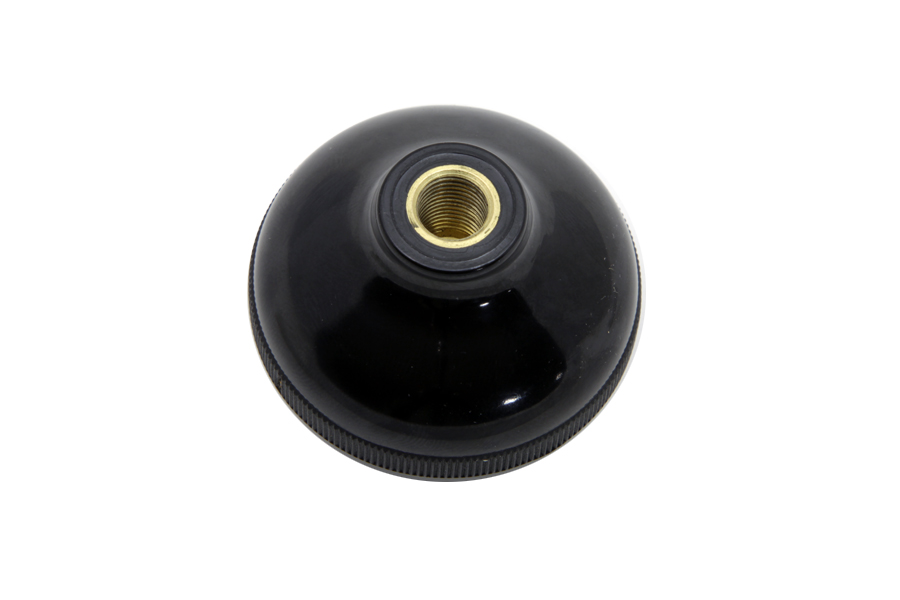 Large Black Shifter Knob with Temperature Gauge