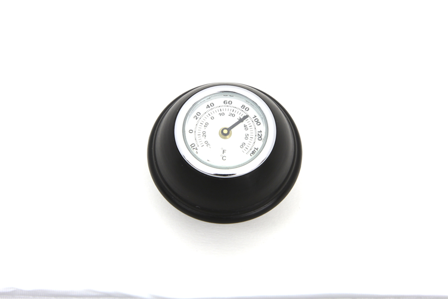 Small Black Shifter Knob with Temperature Gauge