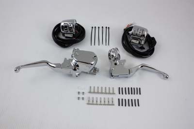 Handlebar Control Kit with Switches Chrome