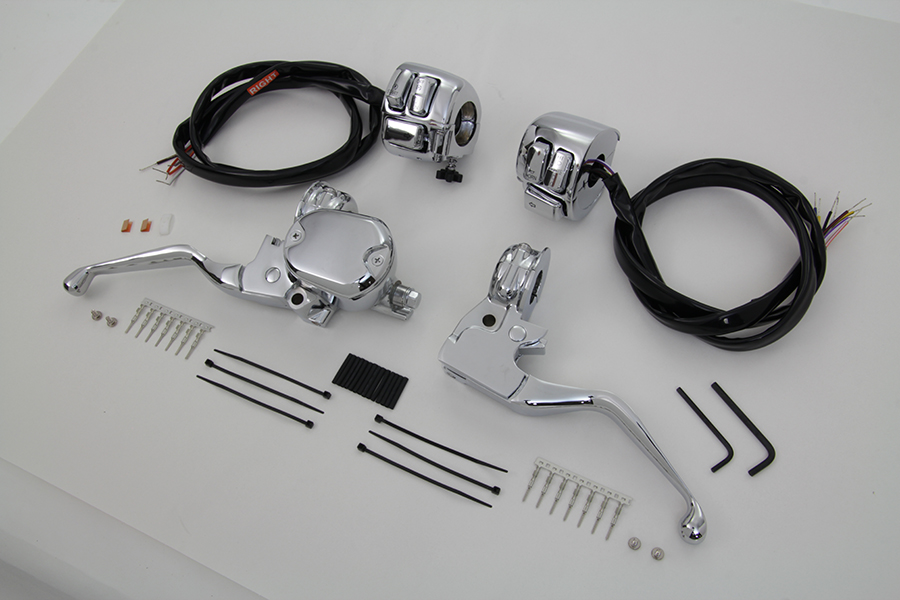 Handlebar Control Kit with Switches Chrome