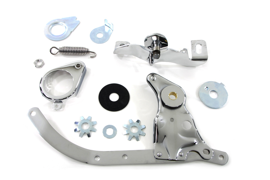Chrome Foot Clutch Control Assembly