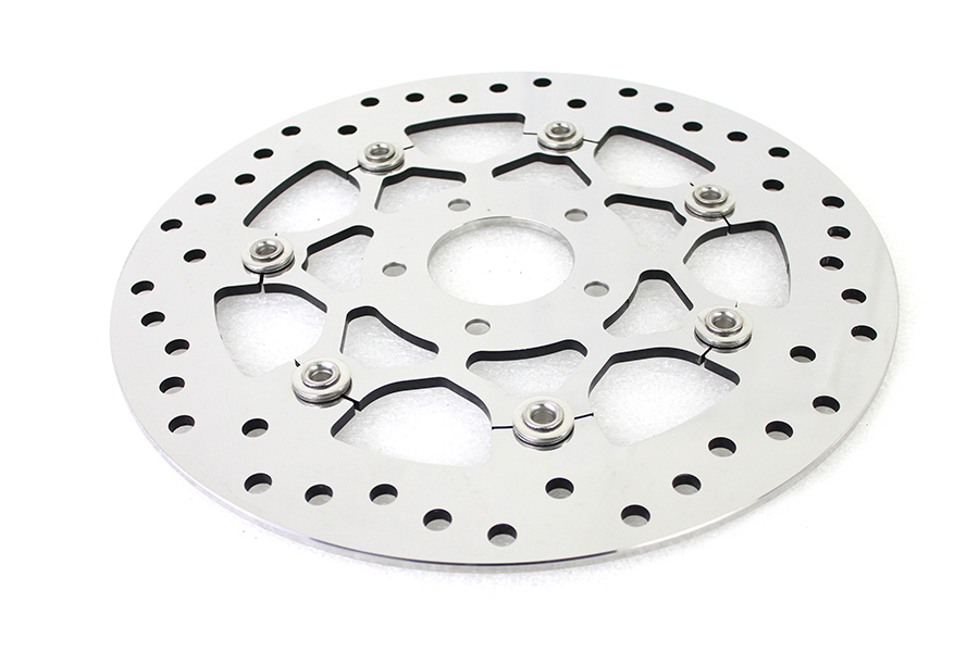 Floating Stainless Steel Mirror Polished 11.8 Front Brake