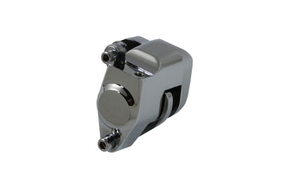 Chrome Front 1 Piston Caliper with Brake Pads