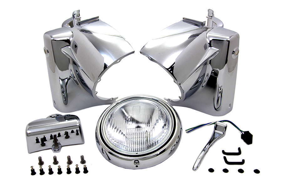 Headlamp Cowl Assembly Chrome