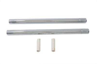 Chrome 41mm Fork Tube Set 24-7/8 Total Length