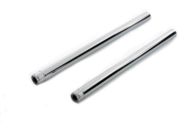 Chrome 41mm Fork Tube Set 24-1/4 Total Length