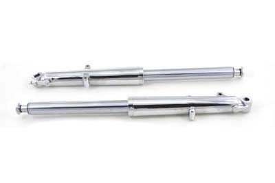 41mm Fork Tube Assembly with Chrome Sliders