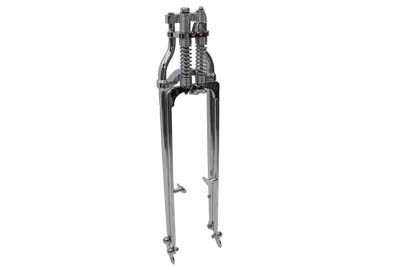 27 Chrome Stock Spring Fork Assembly for FLH Electra-Glide