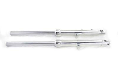 Chrome 39mm Fork Tube Assembly for 1988-1999 FXR & FXD