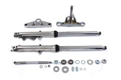Fork Assembly with Polished Sliders