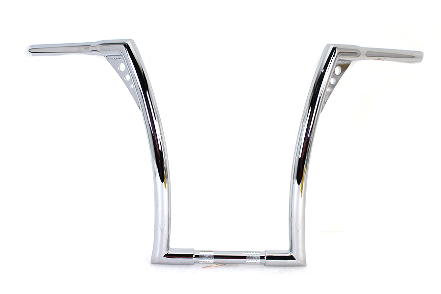 17 Chrome Z-Bar Handlebar with Indents