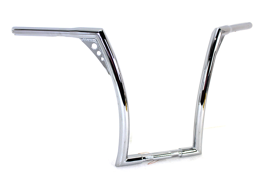 17 Chrome Z-Bar Handlebar with Indents