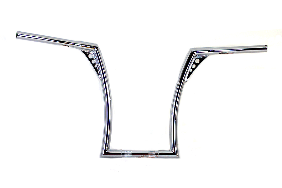 17 Chrome Z-Bar Handlebar with Indents