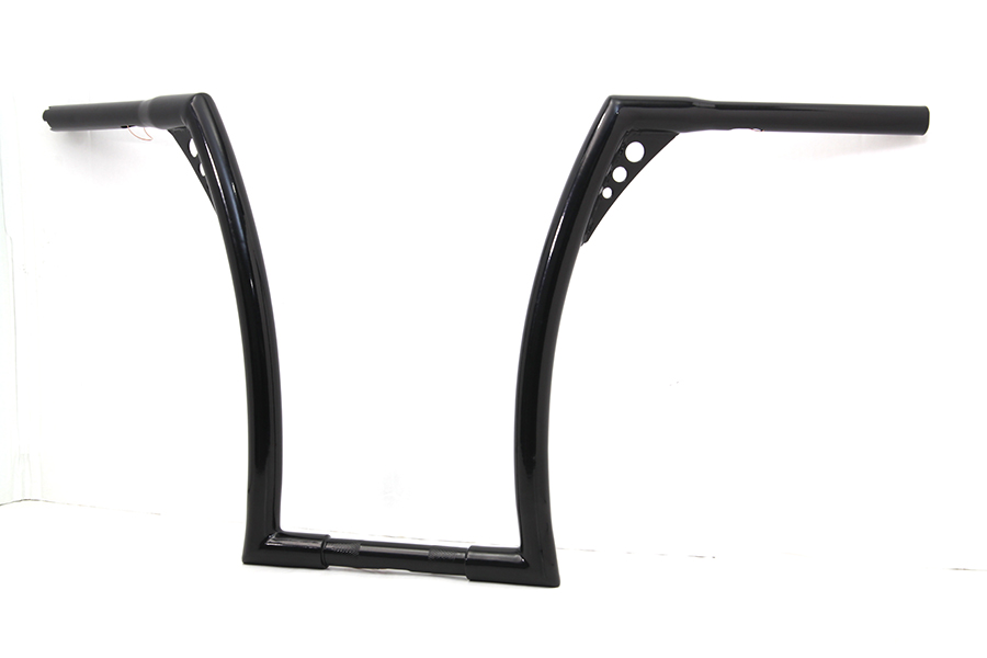 17 Black Z-Bar Handlebar with Indents