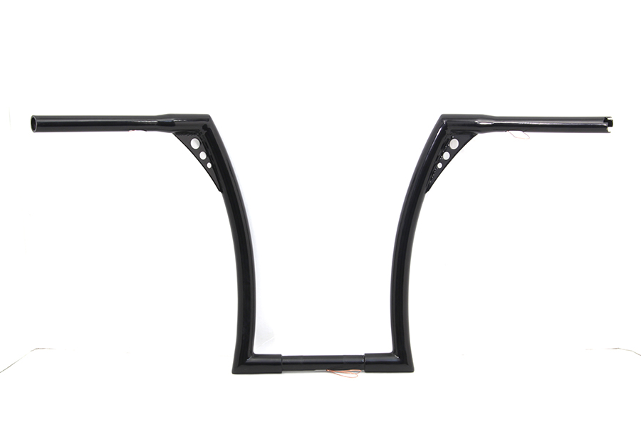 17 Black Z-Bar Handlebar with Indents