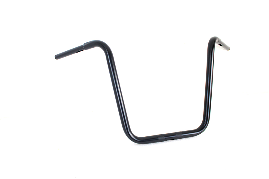 18 Rhino Ape Hanger Handlebar with Indents Black