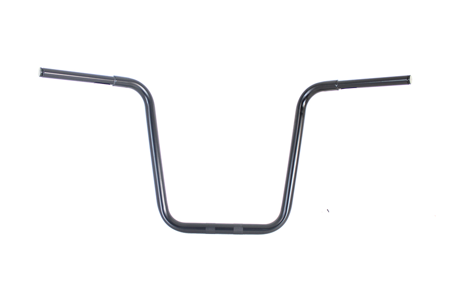 18 Rhino Ape Hanger Handlebar with Indents Black