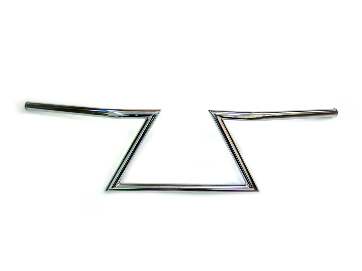 8 Z Handlebars Chrome without Indents