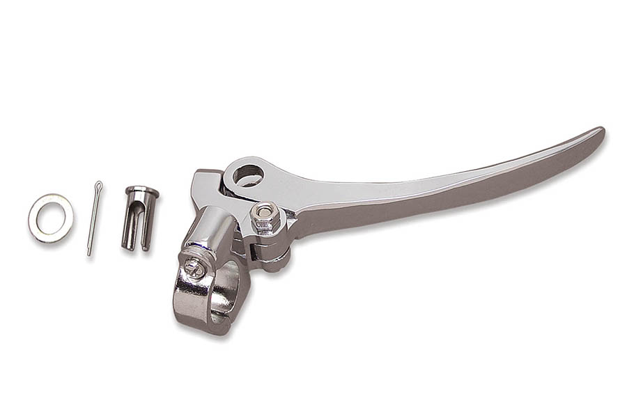 Chrome Brake Hand Lever Assembly for Harley FL 1941-1964 Big Twin