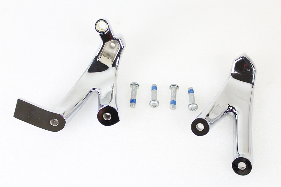 Standard Forward Control Mount Kit Chrome