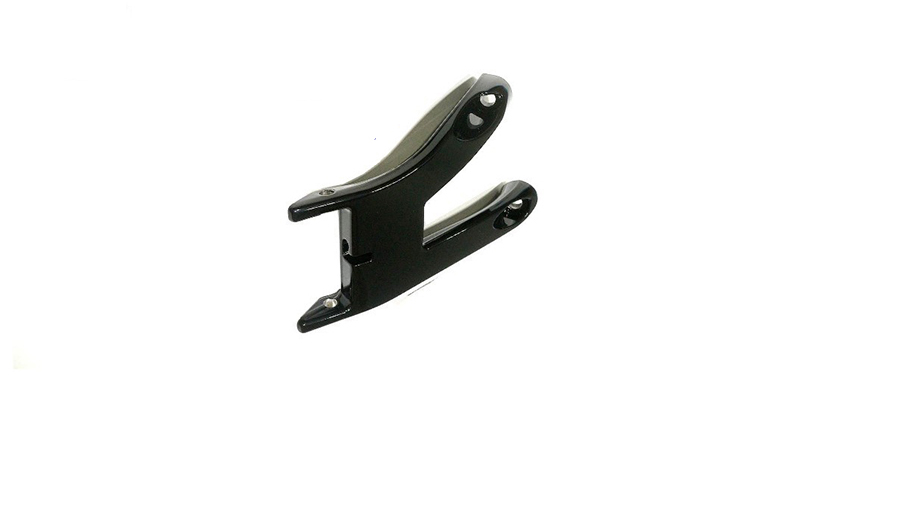 M8 Right Bracket Footboard Mount Black