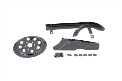 Chrome Belt Guard and Pulley Cover Kit