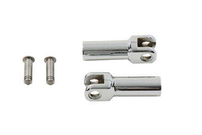 Footpeg Support Extension Kit Chrome