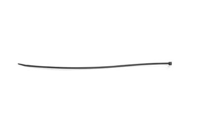 Black 15-1/8" Length Nylon Tie Straps - 100 Pack