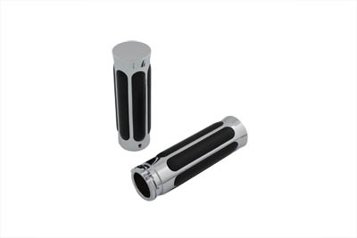 Billet Rail Style Grip Set for 1979-UP Harley Big Twin & XL Sportster