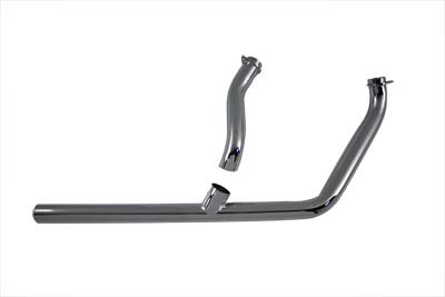 Chrome Exhaust Header Kit for Kick or Electric