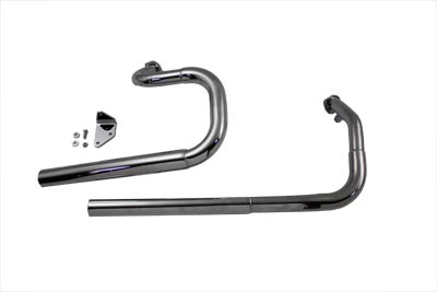 Exhaust Drag Pipe Set Straight Cut