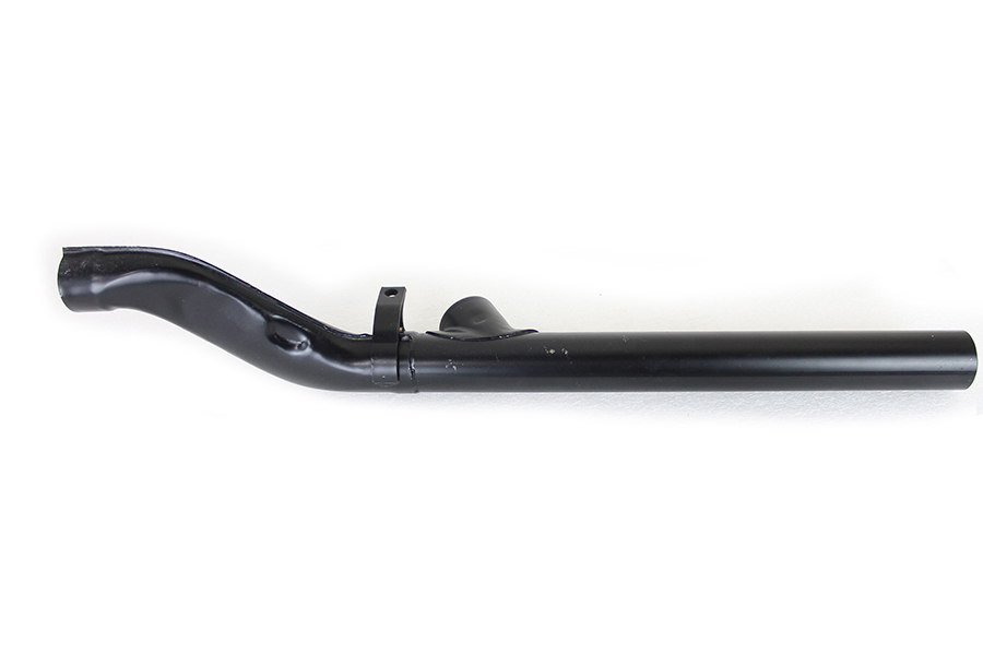 Flat Header and Y Exhaust Connector Combo Black