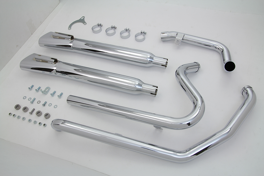 Crossover Exhaust Header and Muffler Kit