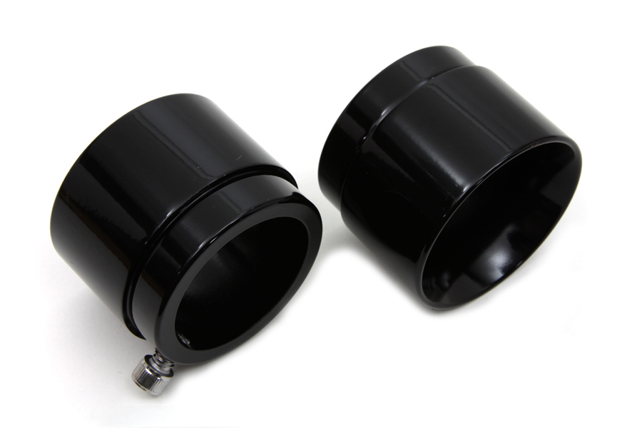 Black Tips for Straight Pipe Exhausts