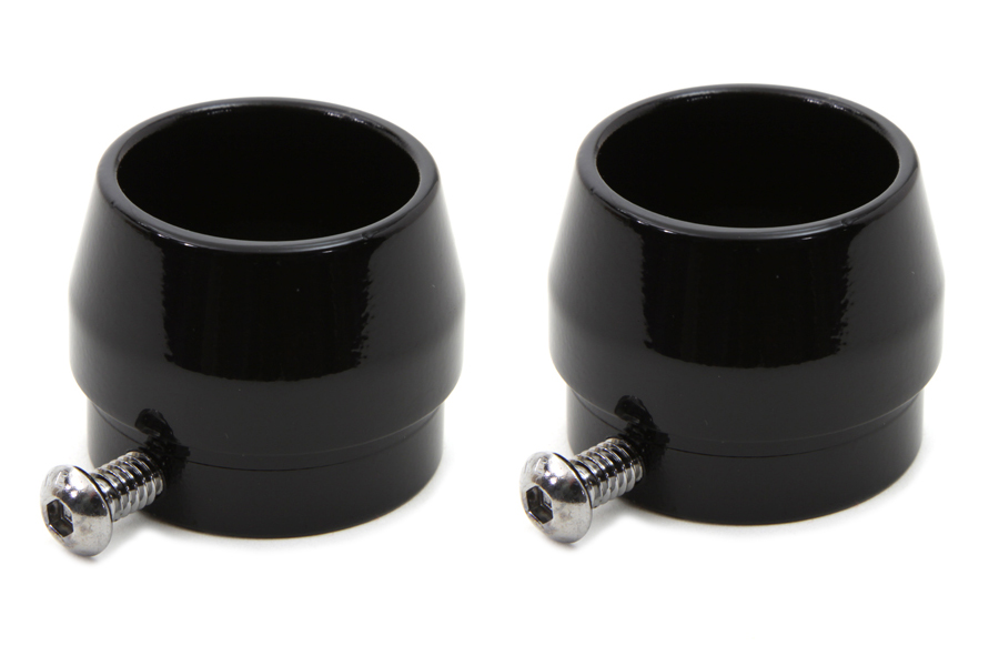 Black Tips for 1-3/4 Straight Pipe Exhausts
