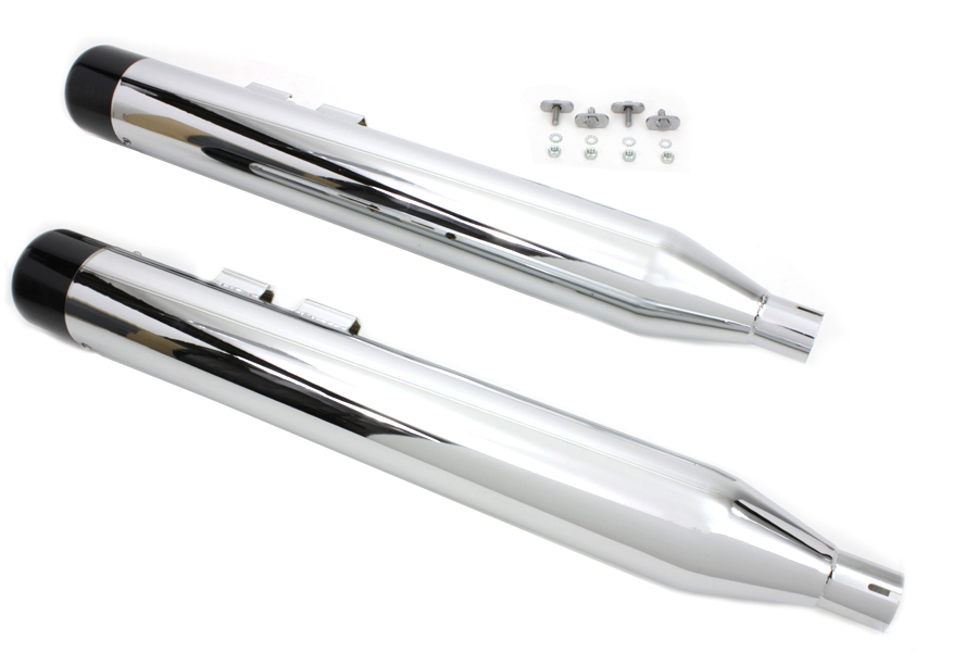 Muffler Set with Black Hollow Point End Tips