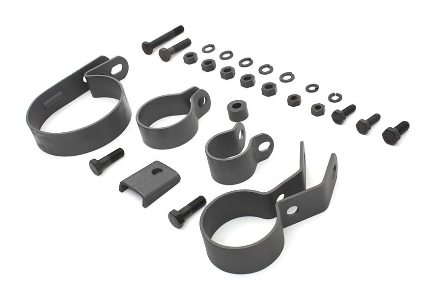 Parkerized Exhaust System Clamp Kit