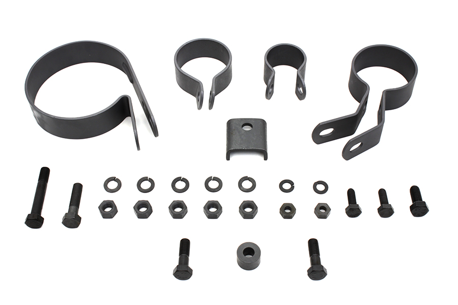 Parkerized Exhaust System Clamp Kit