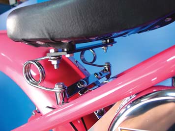 Chrome Hair Pin Solo Seat Mount Kit