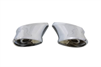 Chrome Turn Signal Mount Rear