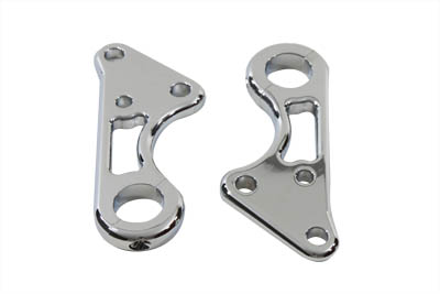 Windshield Fairing Brackets Chrome for Harley FLTR 1998-2005
